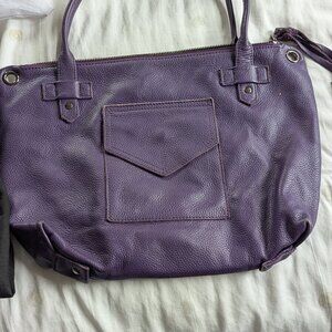 Allison Burns Purple Bag